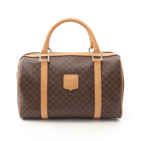 CELINE Brown Leather Tote Bag - Picture 1 of 10